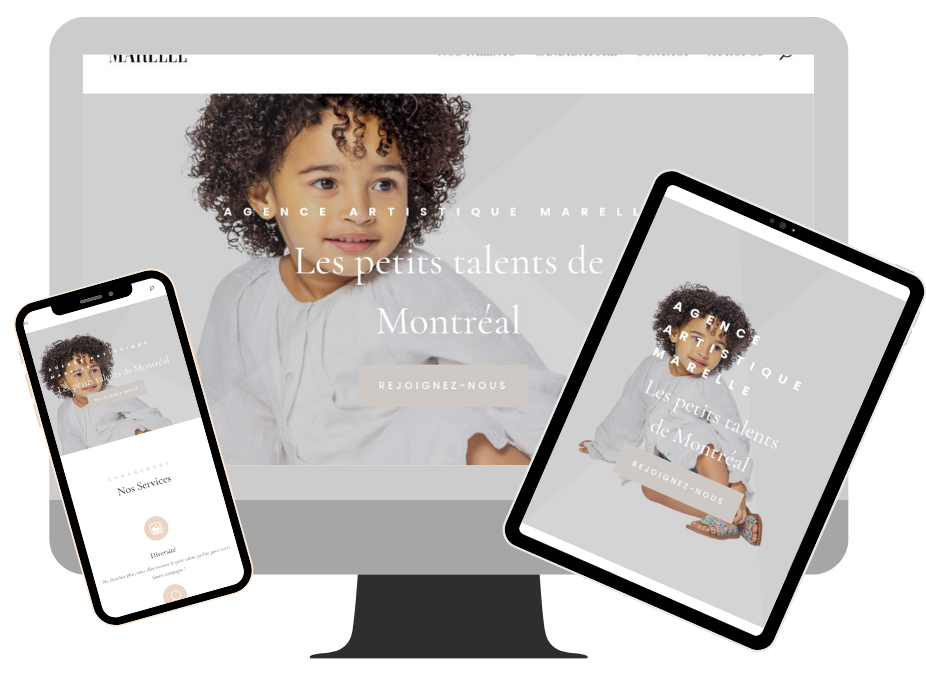 Agence Marelle website preview